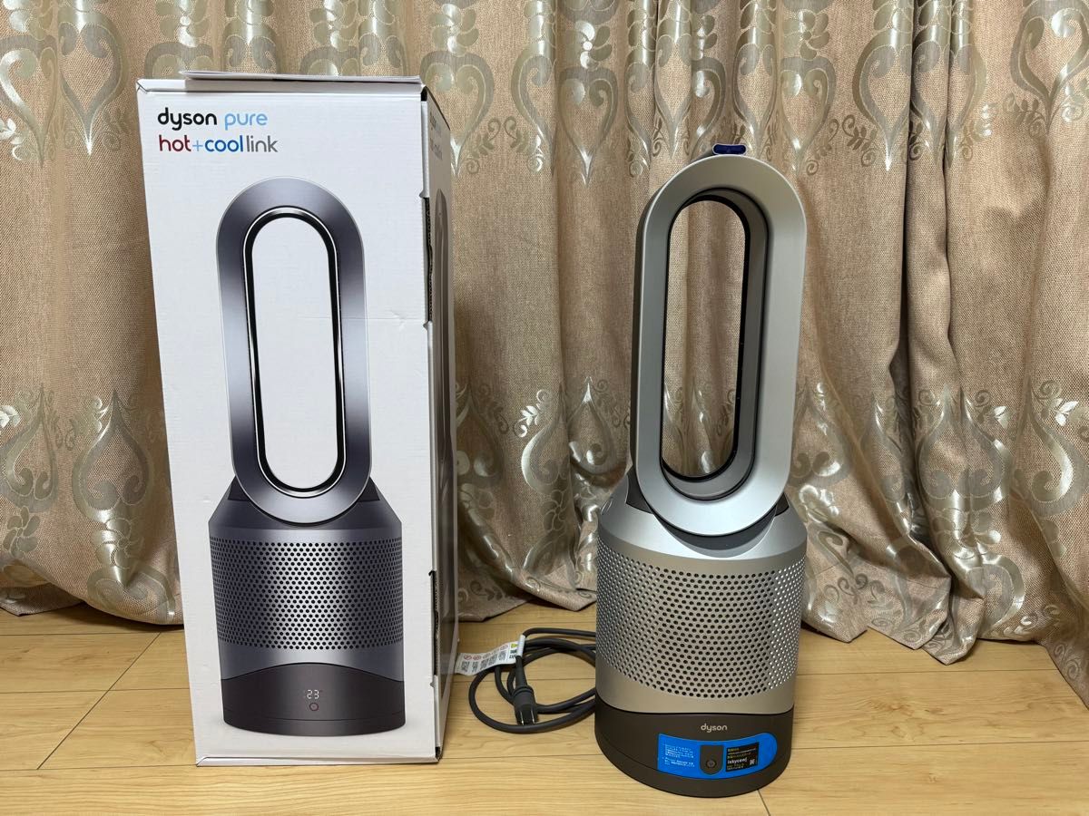 Dyson Pure Hot + Cool Link空気清浄機能付ファンヒーター アイアン／シルバー (HP03 IS)