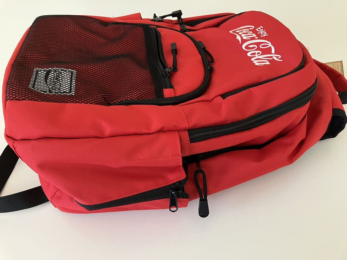 coca-cola(コカコーラ)DAY PACK /デイパック・リュック /コカ・コーラ/レッド/バックパック_画像4