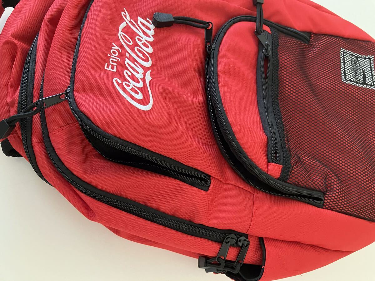 coca-cola(コカコーラ)DAY PACK /デイパック・リュック /コカ・コーラ/レッド/バックパック_画像3