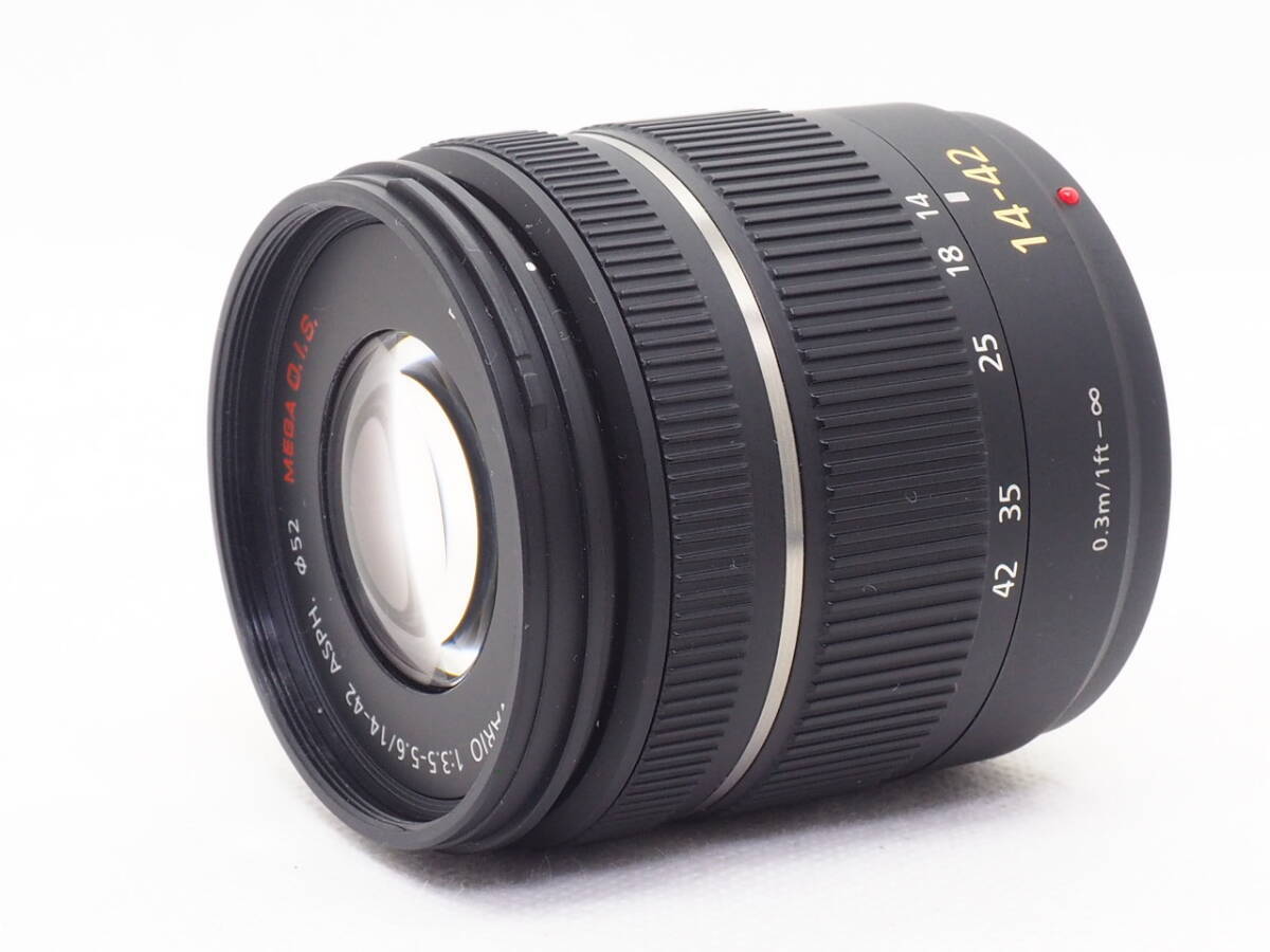 ■美品■ パナソニック Panasonic LUMIX G VARIO 14-42mm F3.5-5.6 ASPH MEGA O.I.S. 《 動作光学良好 》 #02101951_画像2