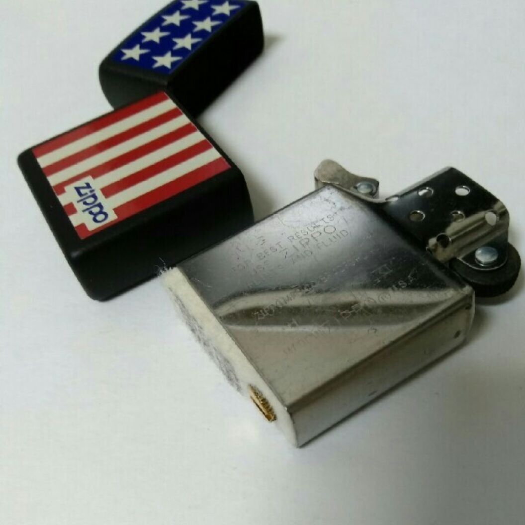 ZIPPO '95 THE STARS AND STRIPES, VINTAGE  ジッポライター 廃番モデル #218SS