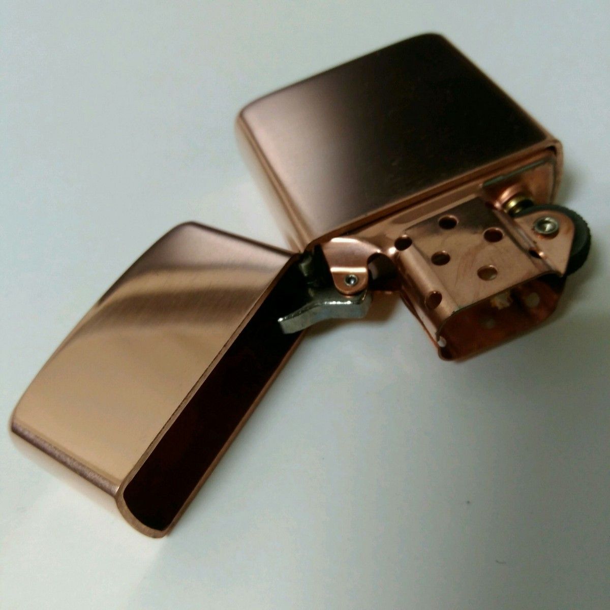 SOLID COPPER PREMIUM OIL LIGHTER ソリッドカッパー ZIPPO互換品 重厚/無地 アーマーケース