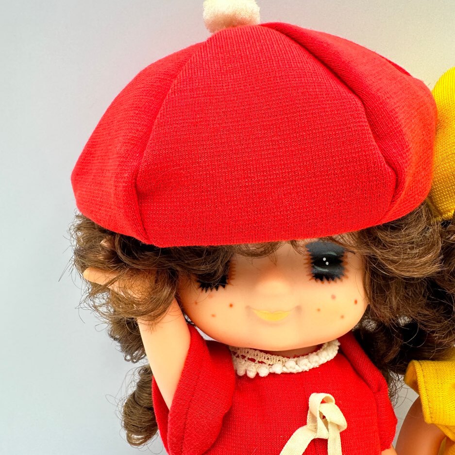 *1 jpy start ** sofvi doll girl kete Crew ze doll 3 point set * Vintage collection doll ornament antique set sale 
