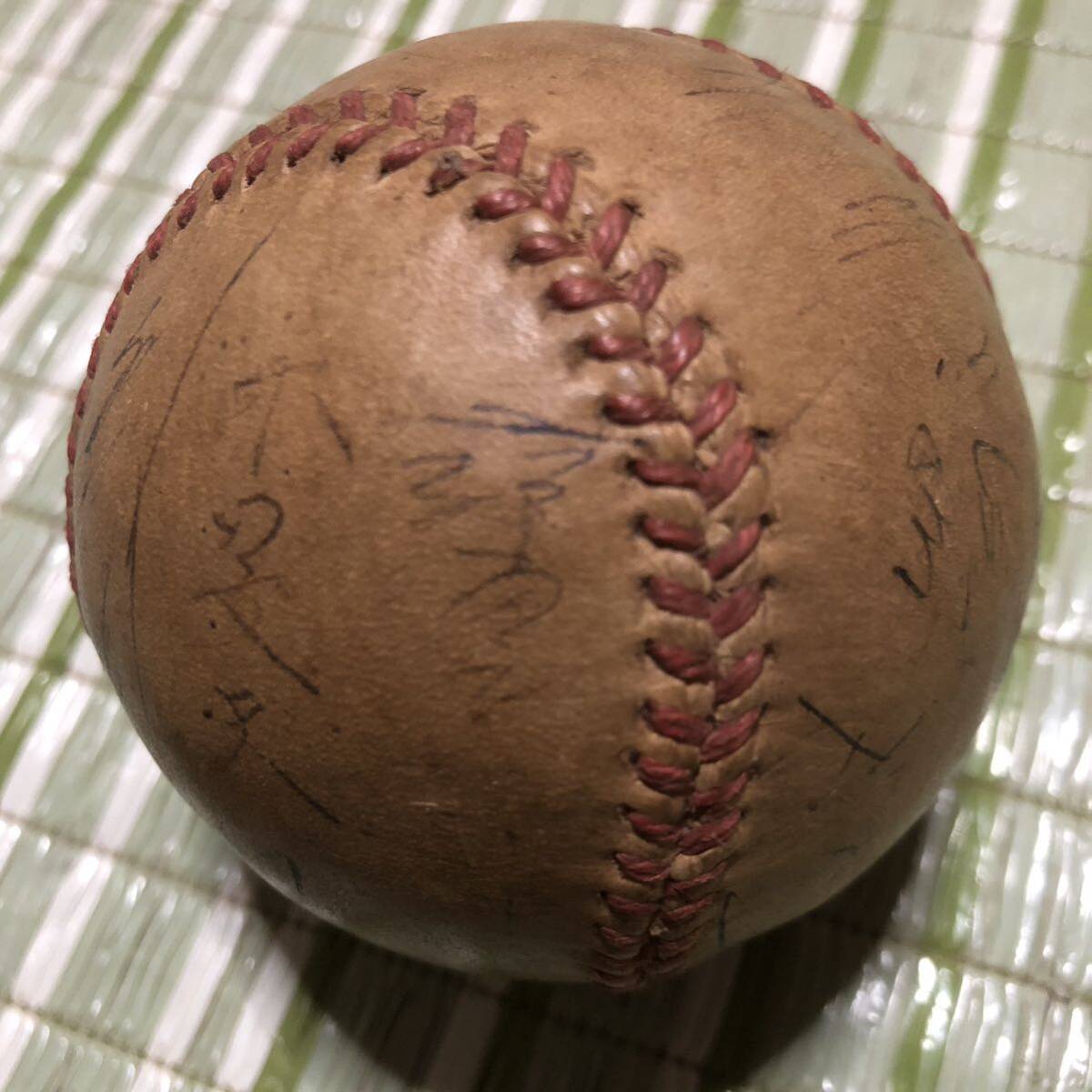 野球 サインボール 直筆サイン入り コレクション 昭和 レトロ アンティーク ヴィンテージの画像10