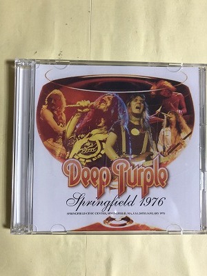 DEEP PURPLE CD LIVE IN SPRINGFIELD 1976 2 листов комплект включение в покупку возможность 