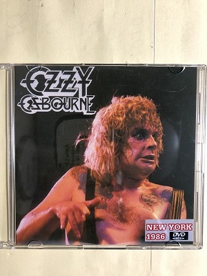 OZZY OSBOURNE DVD VIDEO LIVE IN NEW YORK 1986 1 листов комплект включение в покупку возможность 
