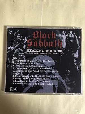 BLACK SABBATH CD READING ROCK 1983 2枚組　同梱可能_画像2