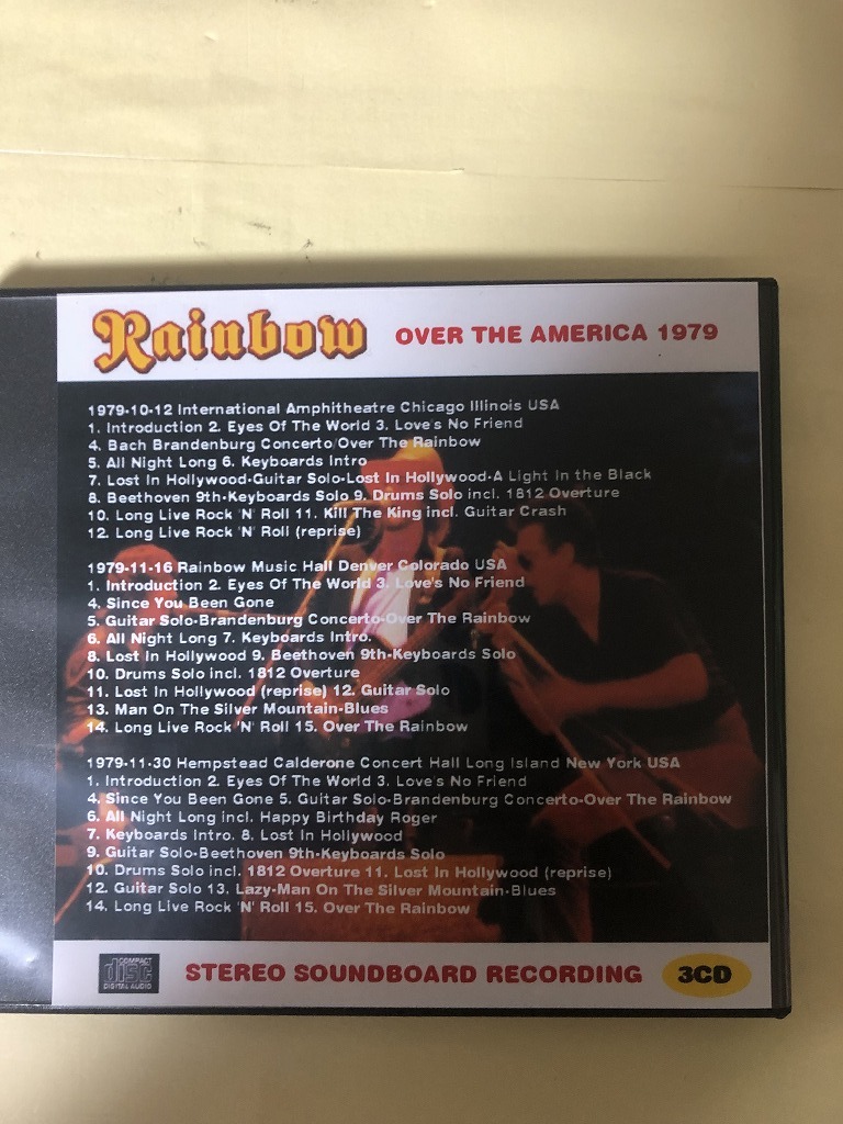 RAINBOW CD OVER THE AMERICA 1979 3枚組 同梱可能の画像2