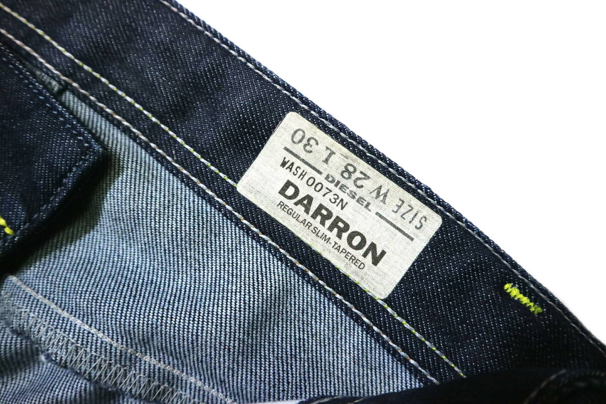 かなり良好！◆DIESEL ディーゼル DARRON レギュラースリム デニムジーンズ◆W28（ウエスト72センチまで、股下75.5）_画像8