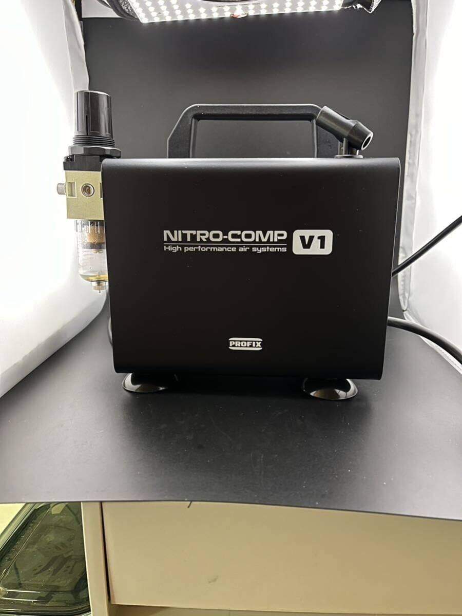 レイウッド　ニトロコンプV1 コンプレッサー　ほぼ未使用品_画像1