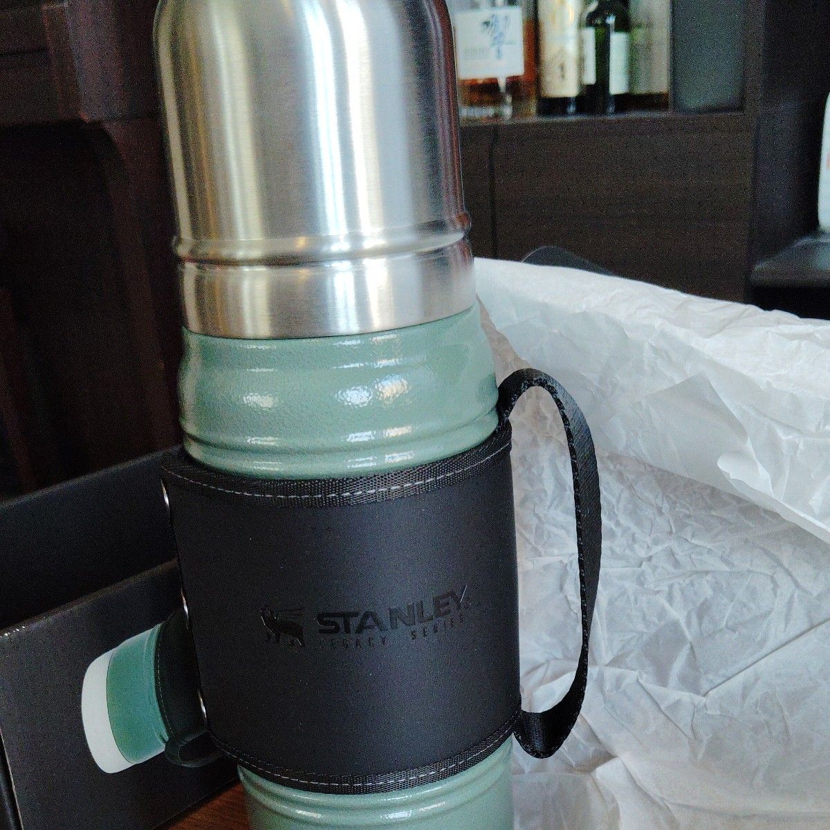【未使用】0.6L スタンレー 真空 ステンレス 保冷 保温 魔法瓶 水筒 レガシー真空ボトル STANLEY 600mL