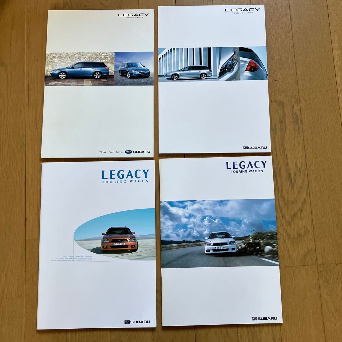 富士重工業 スバル レガシィツーリングワゴンカタログ3keys legacy カタログ 2001年　2002年　2003年 2006年　当時物 スバリスト　レガシー_画像1