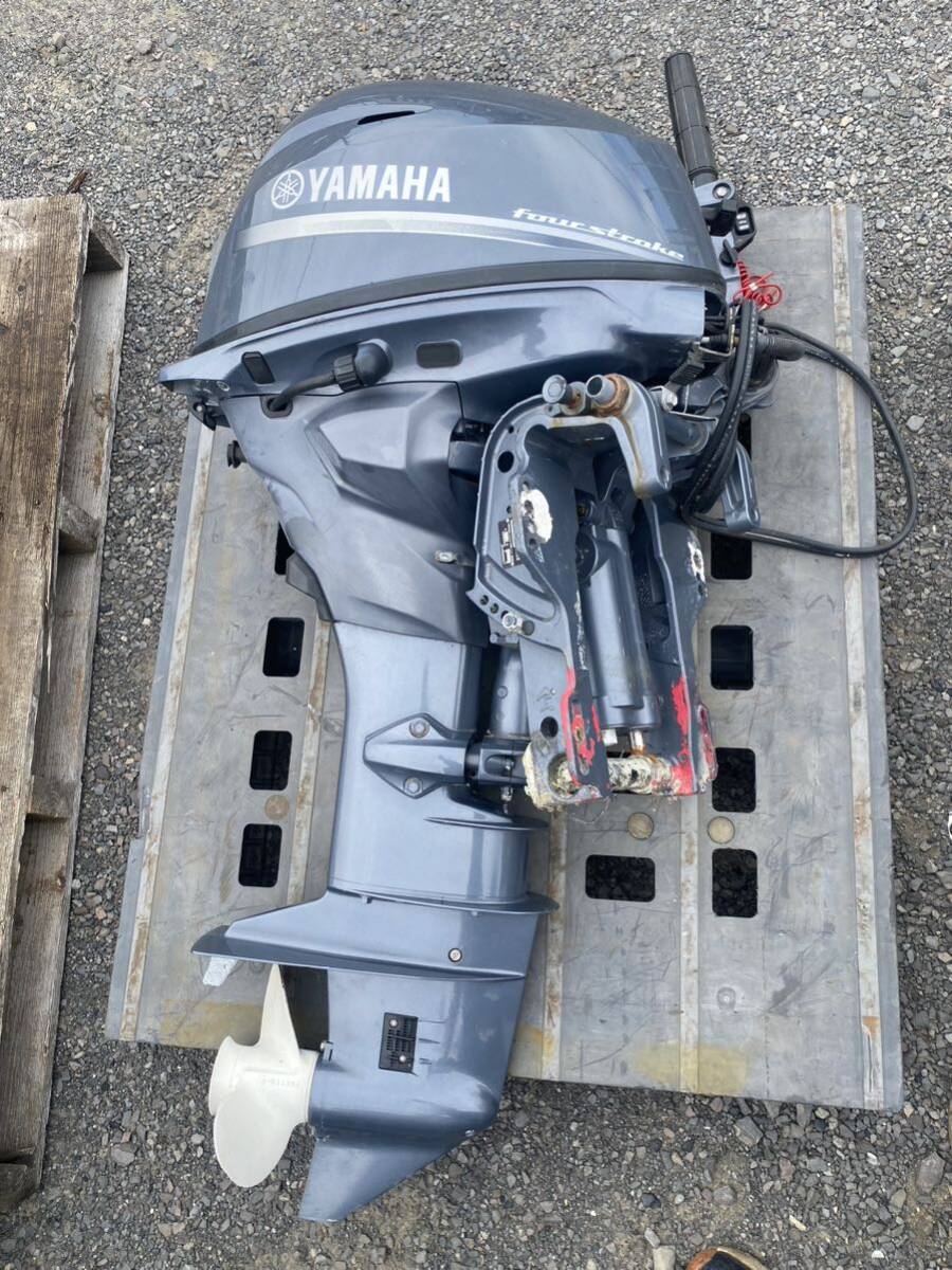  Yamaha outboard motor 25 horse power actual work goods 4ST mainland only free shipping!