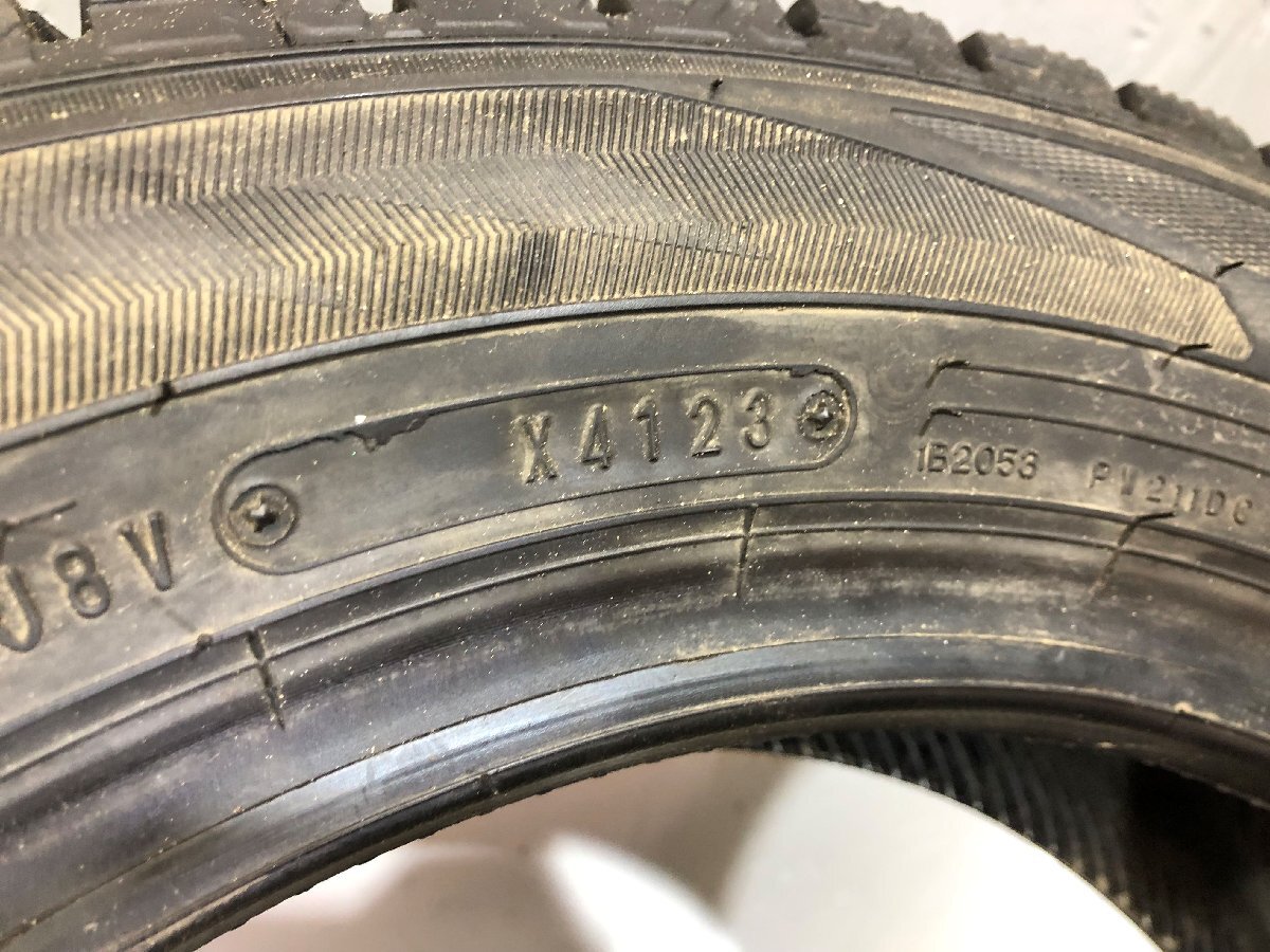 ダンロップ ウインターマックス02 WM02 155/65R14 4本 2023年製 2991 スタッドレスタイヤ (沖縄県・離島は発送不可)_画像9