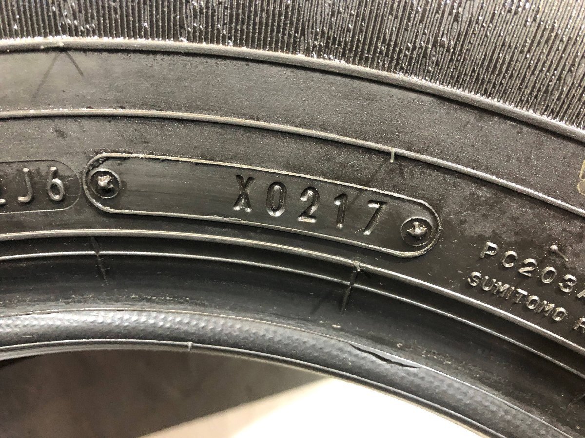 ダンロップ エナセーブ EC203 185/70R14 4本 2017年製 3127 サマータイヤ (沖縄県・離島は発送不可)_画像9