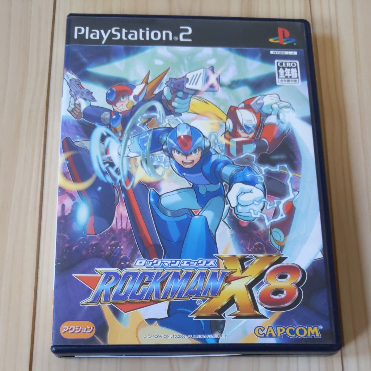 【PS2】 ロックマンX8