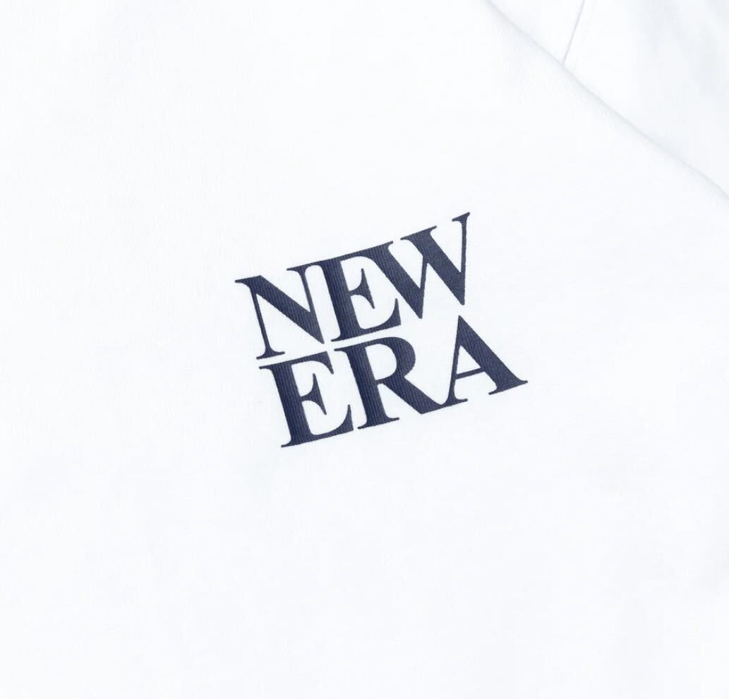 【新品】NEW ERA ニューエラ長袖 コットン Tシャツ Originators of the True Fitted ホワイト レギュラーフィット Mサイズ_画像6