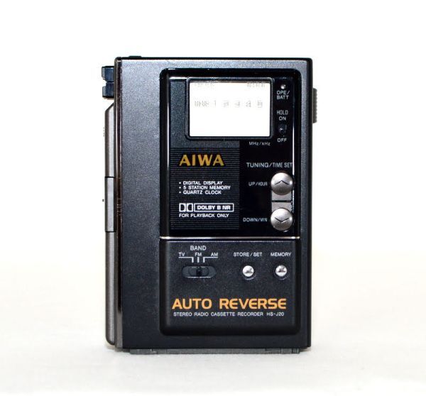 【稀少銘機!!】AIWA アイワ HS-J10 Cassette Boy カセットボーイ PORTABLE RADIO RECORDER ラジオ カセットレコーダー カセットプレーヤー_画像2