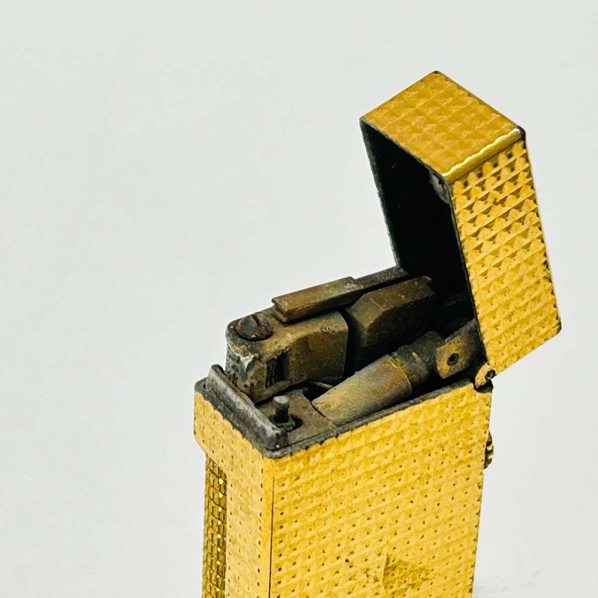 X541-D5-384◎ Dunhill ダンヒル ライター ゴールドカラー 喫煙具 喫煙グッズ ローラー式 ロール式_画像9