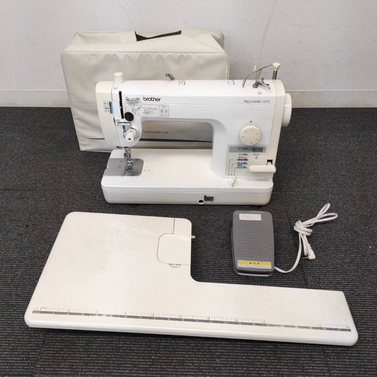Y605-K22-6100 Brother Brother sewing machine Nouvelle 470 TA631 foot controller /. pcs / soft case attaching 
