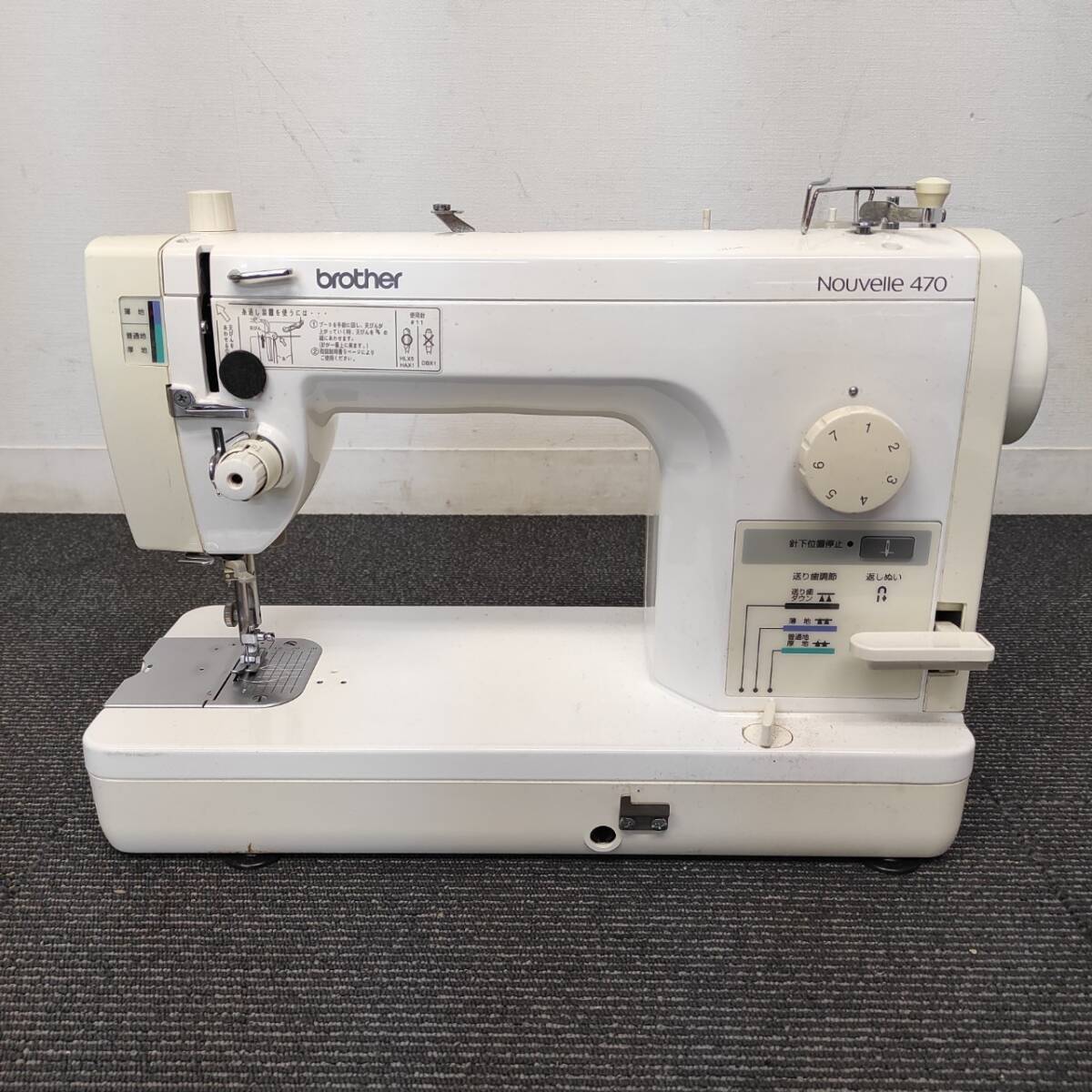 Y605-K22-6100 Brother Brother sewing machine Nouvelle 470 TA631 foot controller /. pcs / soft case attaching 
