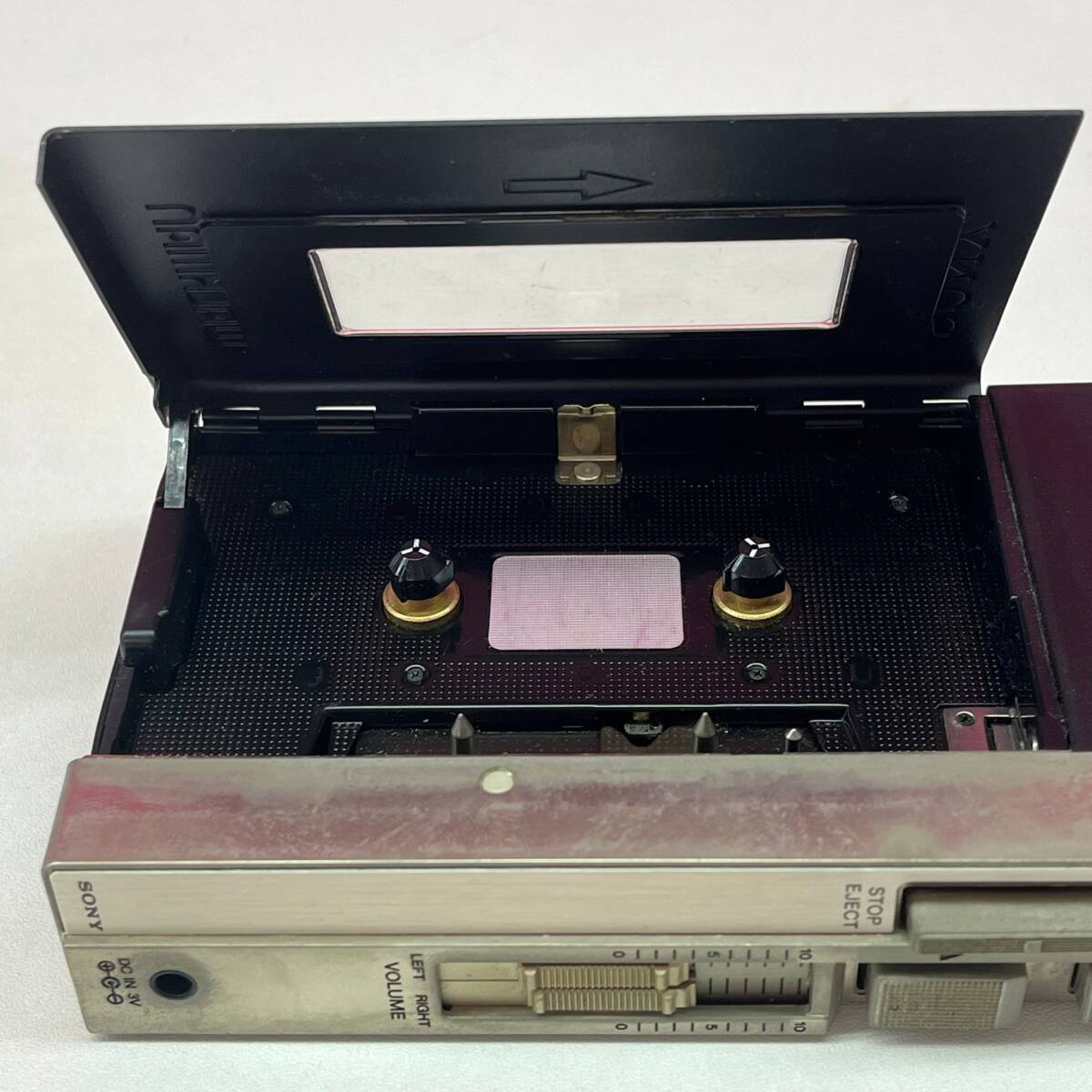 Y264-K32-3916 SONY Sony WALKMAN Walkman стерео кассетная магнитола WM-3 METAL metal чёрный черный мягкий чехол .