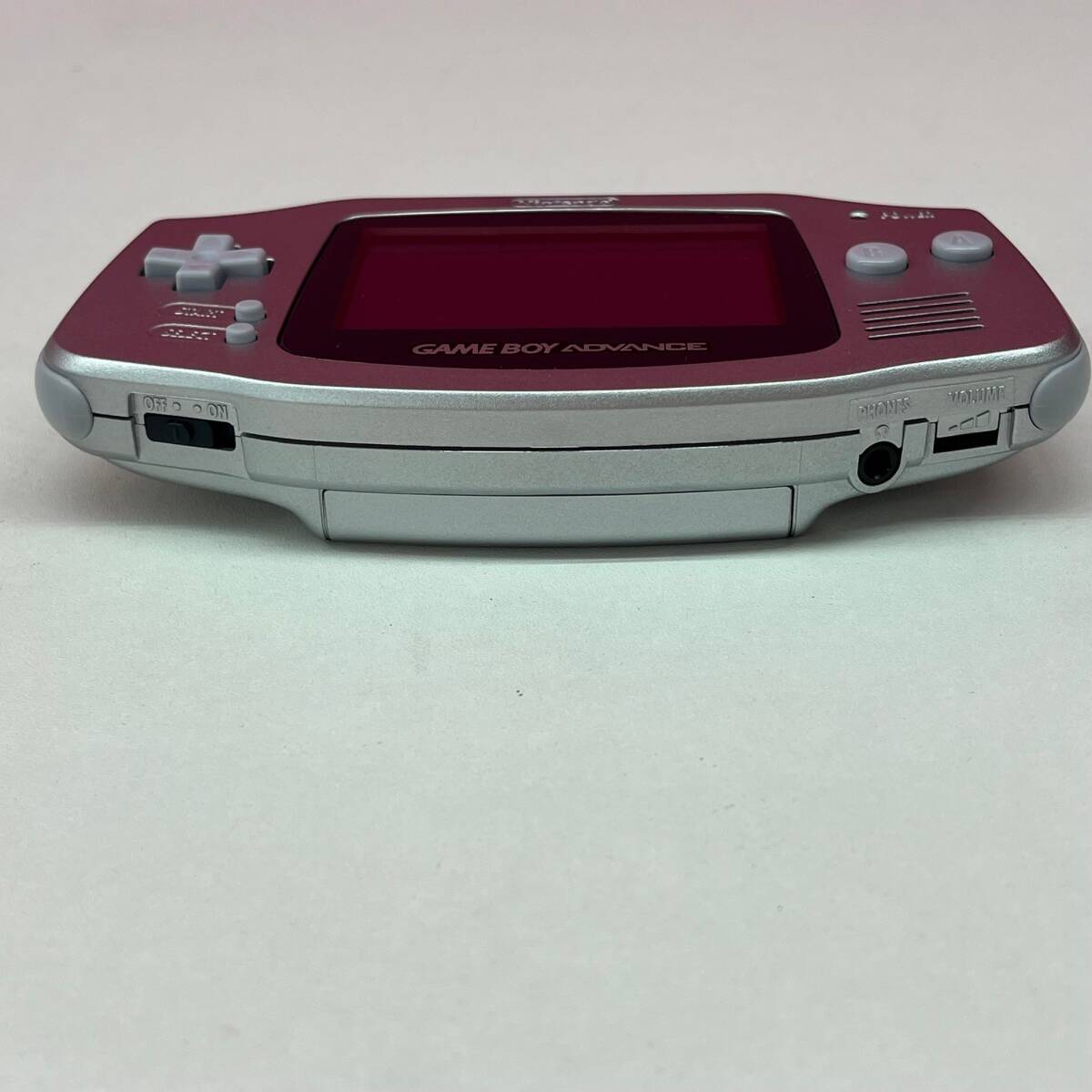 Y276-K46-678 NINTENDO 任天堂 GAME BOY ADVANCE ゲームボーイ アドバンス AGB-001 シルバー 箱付き 通電確認OK_画像5