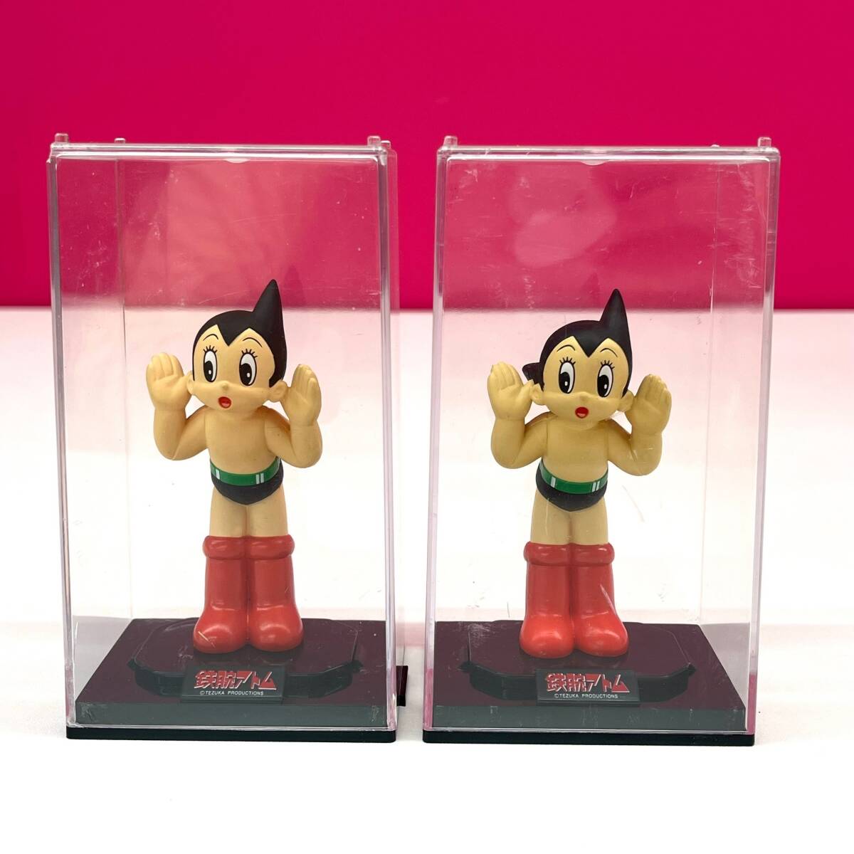Y286-K46-1212 TOMY Tommy 1998 Astro Boy figure 2 point summarize hand .. insect TEZUKA PRODUCTION ornament case size approximately height 14/ width 7.5/ width 6cm
