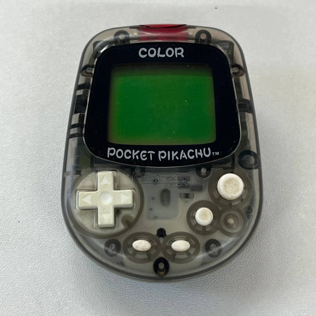 Y227-D5-256◎ Nintendo ニンテンドー POCKET PIKACHU ポケットピカチュウ カラー 金・銀といっしょ！ MPG-002 万歩計_画像1