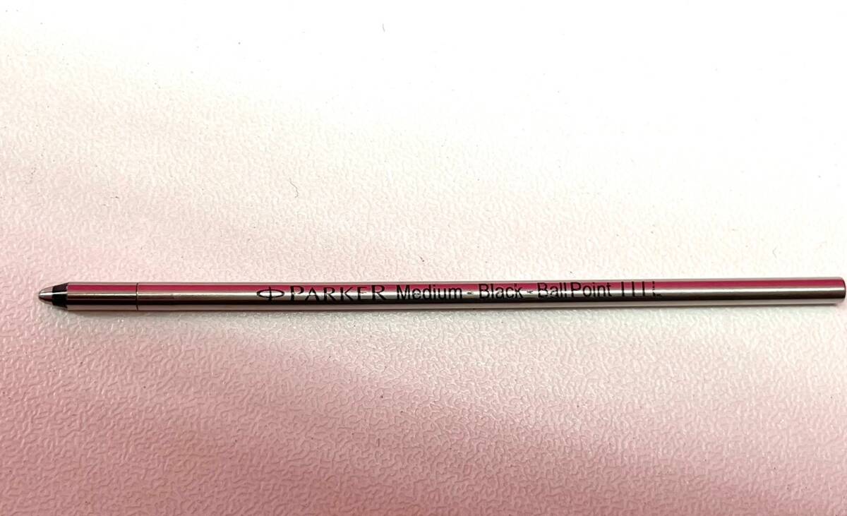 X304-K32-3759◎ PARKER パーカー ボールペン シルバーカラー×ゴールドカラー 文房具 筆記用具 箱付き_画像4