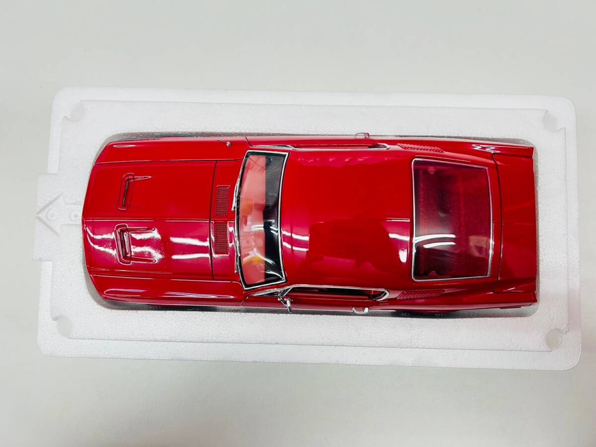 Y505-K55-295 AUTO art MILLENNIUM オートアートミレニウム Ford MUSTANG GT マスタング フォード ミニカー 赤 レッド 車 置物 箱付き_画像2
