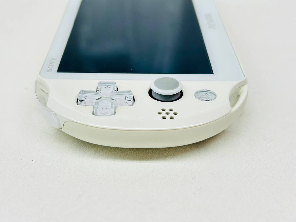 X717-O33-1398 SONY ソニー / PlayStation Vita PSVITA / 本体 PCH-2000 White ホワイト_画像7