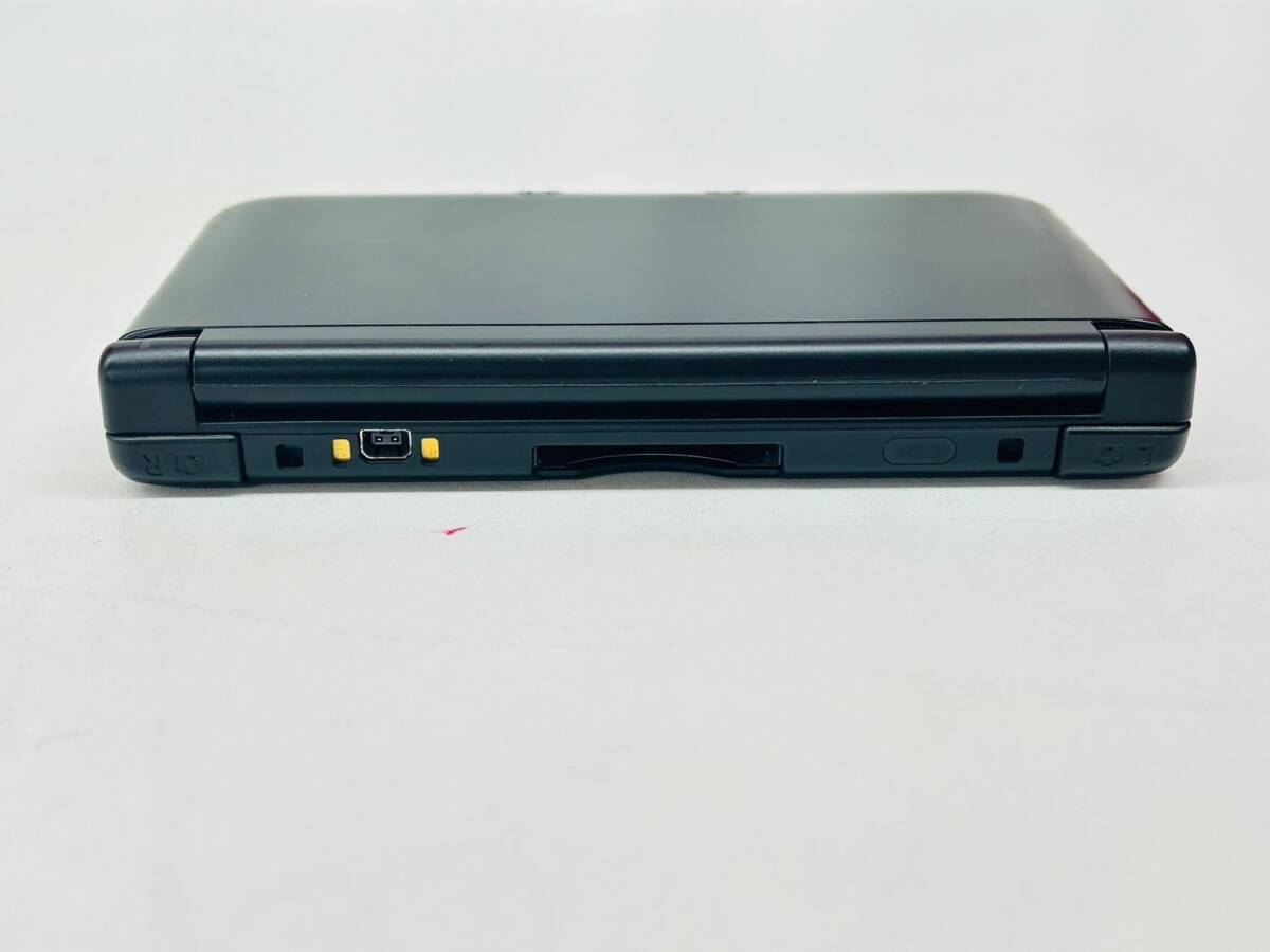 Y518-D5-885 任天堂 Nintendo ニンテンドー 3DS LL SPR-001(JPN) 黒 ブラック 本体 ゲーム 通電確認/初期化OK_画像6