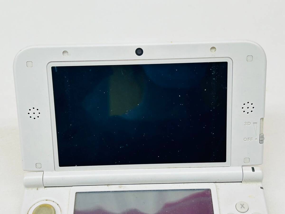 Y519-K44-4206 任天堂 Nintendo ニンテンドー 3DS LL 本体 SPR-001(JPN) ピンク 白 ホワイト ゲーム_画像2