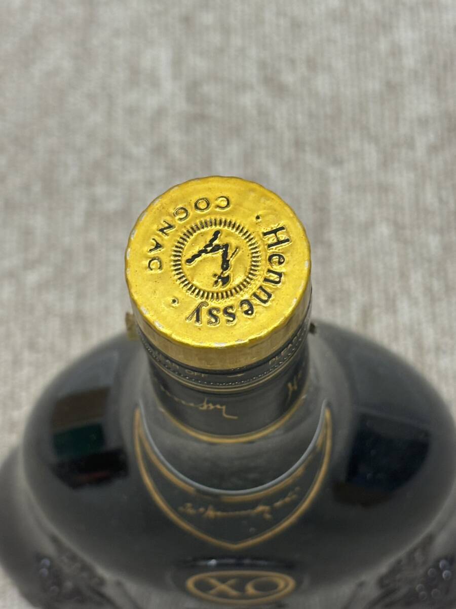 [UAK-665SR] Hennessy Hennessy XO золотой колпак прозрачный бутылка 700ml бренди коньяк 40% не . штекер с коробкой 