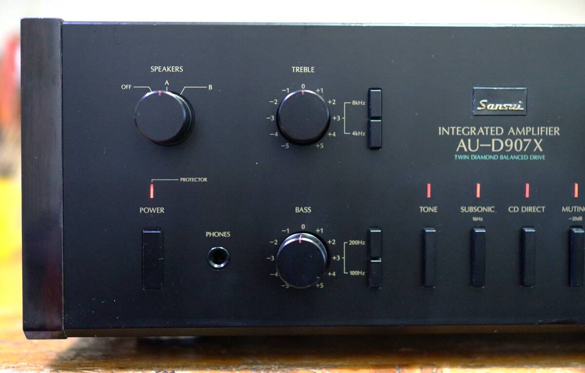 SANSUI AU-D907X repair * service completed normal operation goods 