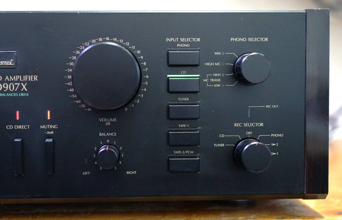 SANSUI AU-D907X repair * service completed normal operation goods 