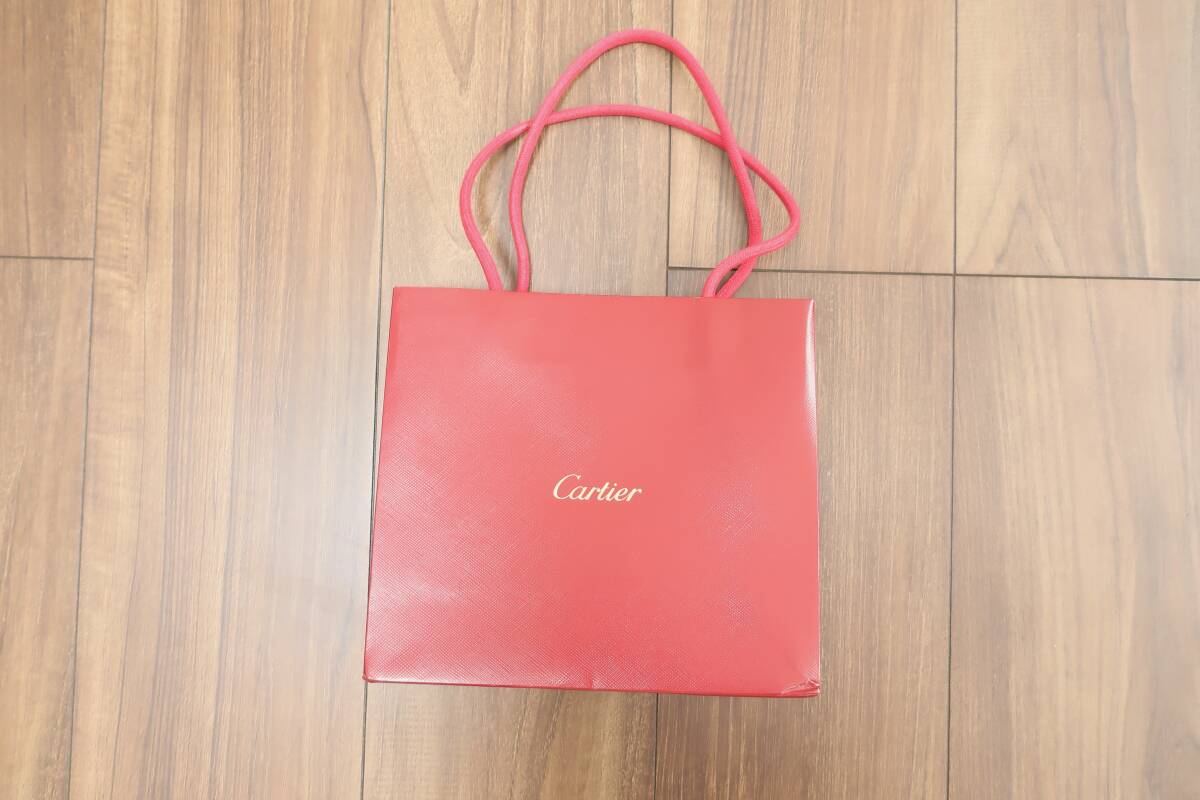 紙袋★Cartier カルティエ・持ち手が大きめ_画像1