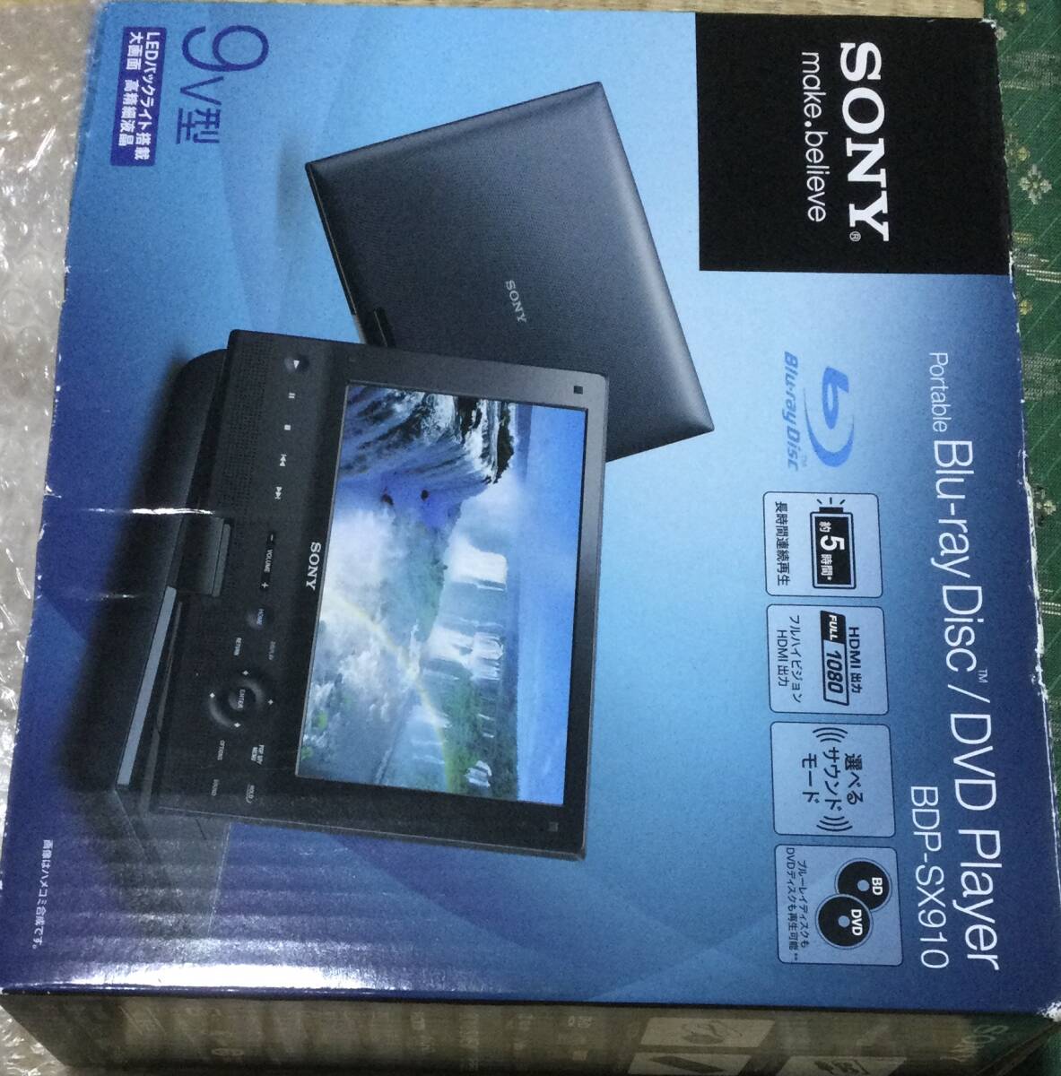 送料込　SONY BDP-SX910 ブルーレイプレーヤー Blu-ray 