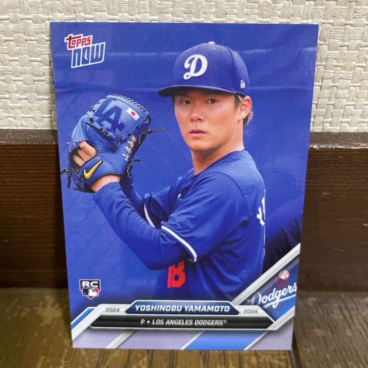 山本由伸 2024 topps now road to opening day ルーキー カードno.OD-277 【英語版】_画像1