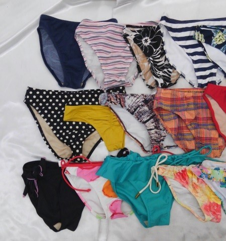 r2_3043r 24 pieces set for women is ikatto bikini under only swimsuit black Shark etc. adult size various! summarize set 