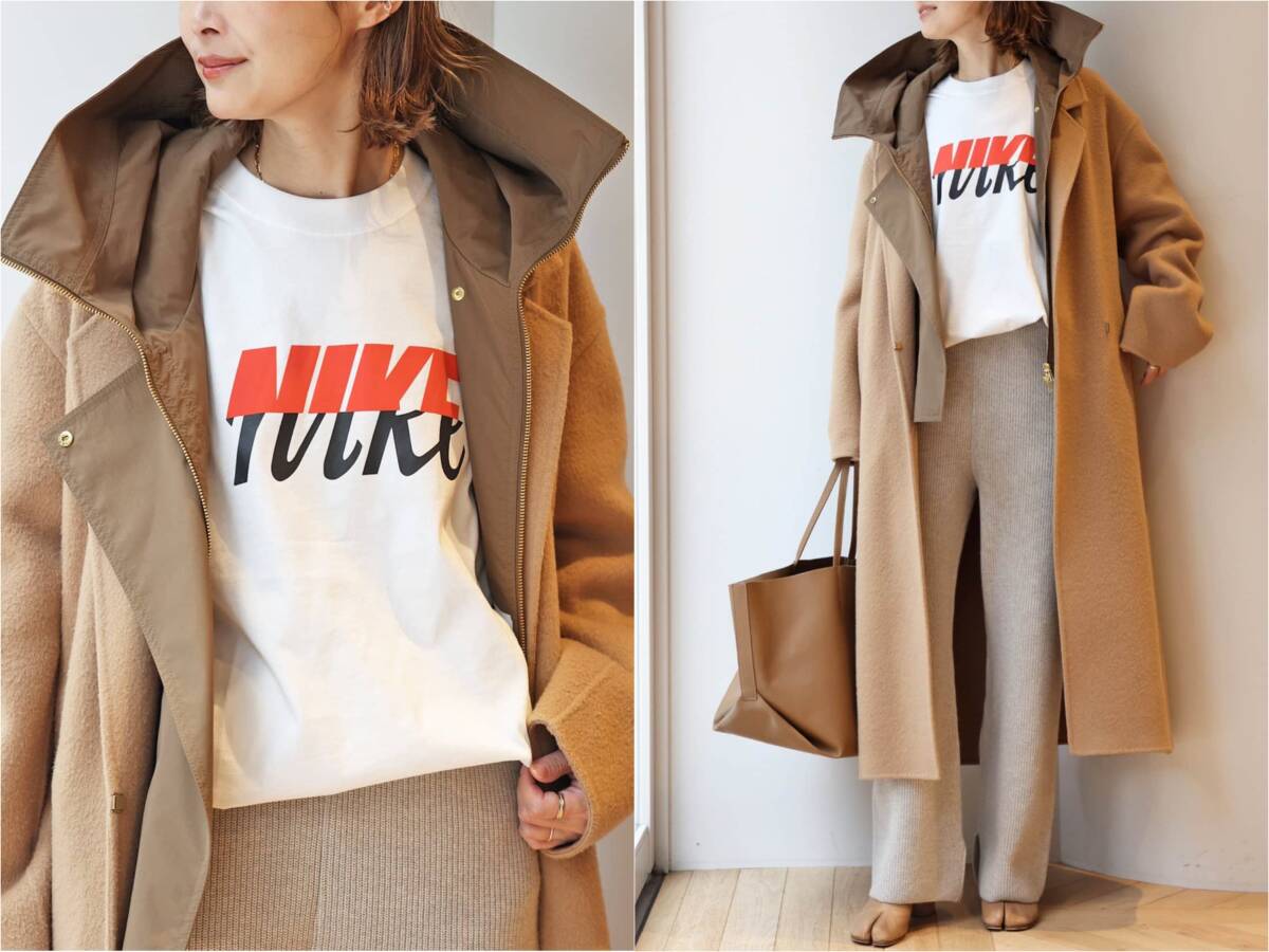 ★Deuxieme Classe【NIKE NSW M90 FWコネクトTシャツ】ドゥーズィエムクラスナイキトップスカットソープルオーバーシンプルロゴTおしゃれ_画像4