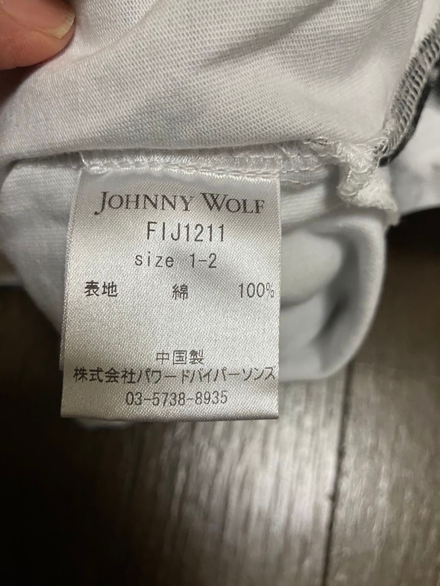 ★JOHNNY WOLF ★おしゃれ！Tシャツ（1-2・ロング丈）