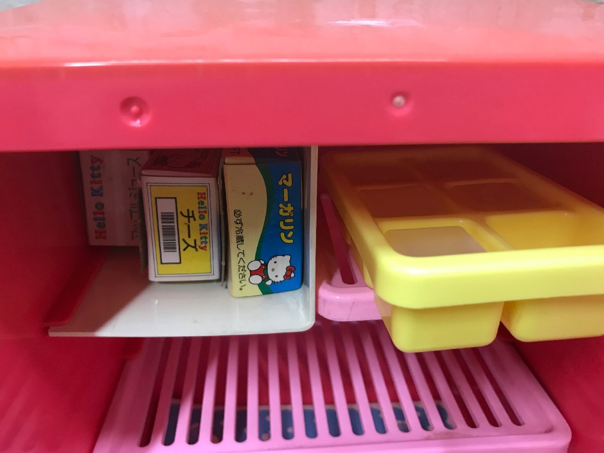 ☆中古品☆　TOHO　ハローキティー　冷蔵庫　食べ物　おもちゃ　昭和レトロ_画像6
