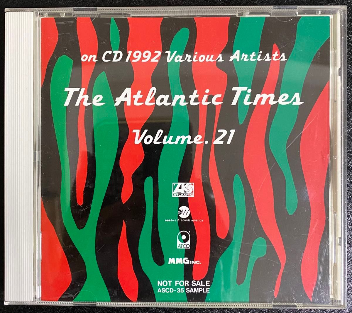 1992年「The Atlantic Times Vol21」日本盤サンプルCD