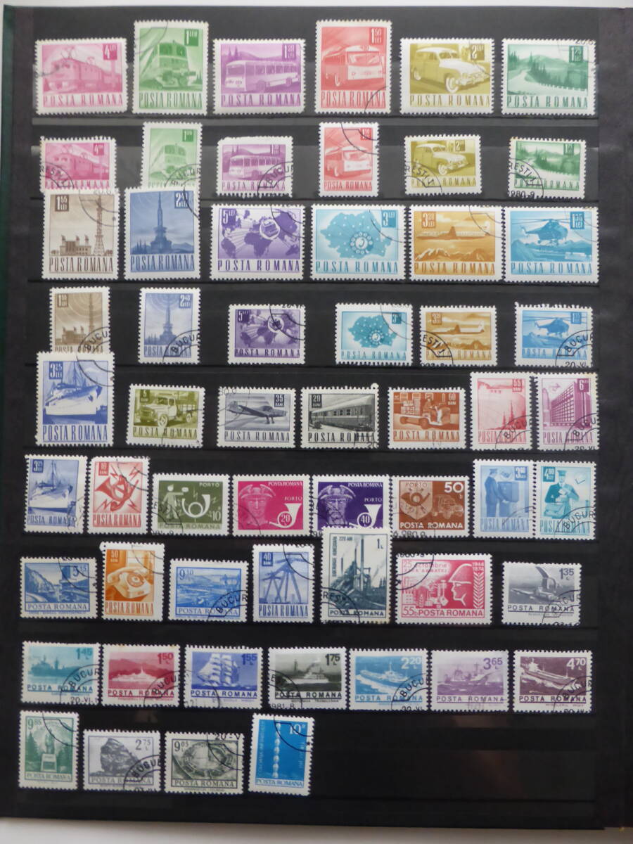 外国切手　未使用・使用済み　オーストラリア　ルーマニア　香港　ニュージーランド　他　まとめて
