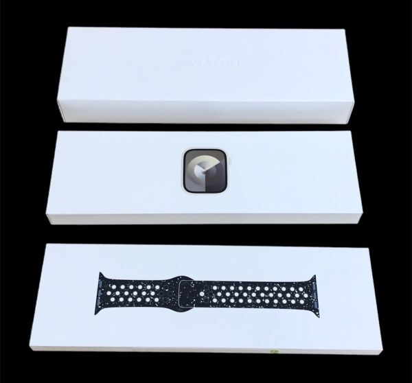 θ[ новый товар не использовался товар ]Apple Watch Series9 41.GPS Star свет aluminium кейс /Nike спорт частота MR9K3J/A закончившийся товар S55174778695