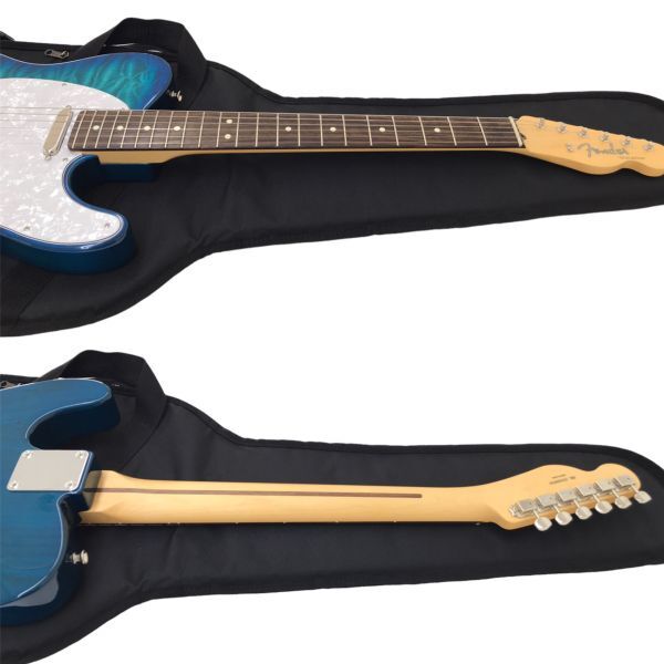 ☆極美品 Fender Japan 2024 Collection Hybrid II Telecaster RW Quilt Aquamarine フェンダー エレキギター テレキャス S91755277470の画像6