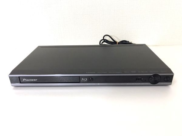 【中古品】正常動作品 メンテ済み Pioneer パイオニア BDP-3130 薄型ブルーレイプレーヤー HDMI接続可 USB端子付 KSHONT240502004_画像1