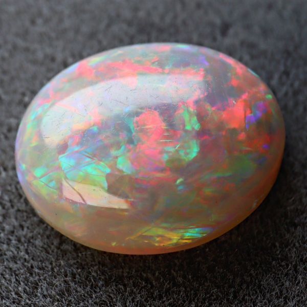 1.910ct 天然ホワイトオパール オーストラリア 最高品質 遊色抜群 〔Australia White opal jewelry natural ナチュラル loose ルース〕_画像4